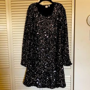 Gap Sequined holiday dress
